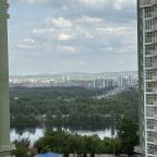 Двухместный (Апартаменты Лоск с видом на реку), Апартаменты Золотое сечение ДеЛюкс