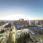 Двухместный (Апартаменты Монстера с видом на город), Апартаменты Золотое сечение ДеЛюкс
