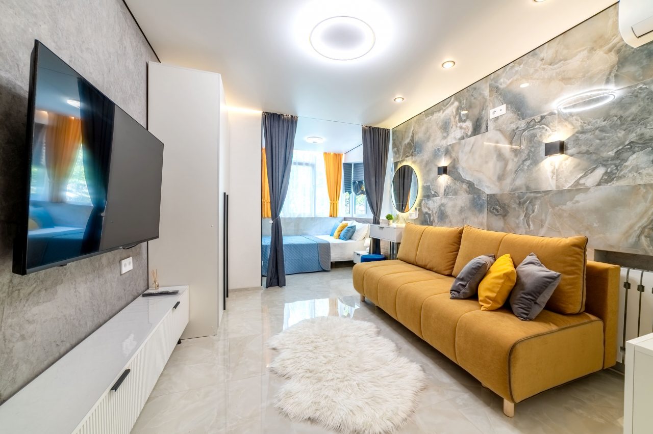 Апартаменты (С отдельной кухней), Апартаменты Sun City Apartments на Нагорной 12