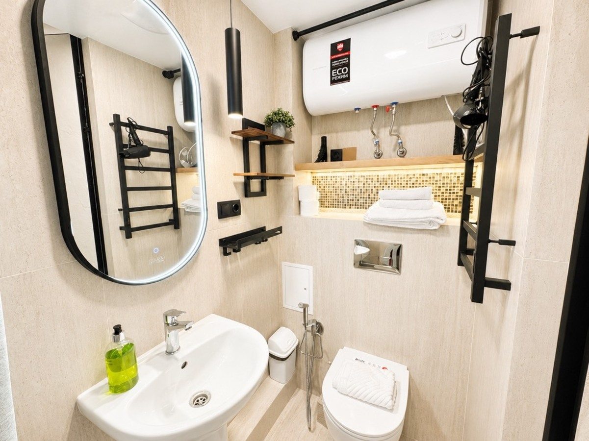 Студио (Для 1 - 4 гостей), Апартаменты Sun City Apartments на Нагорной 12