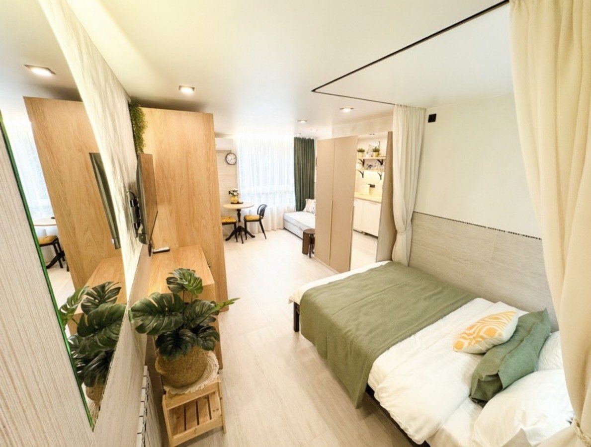 Студио (Для 1 - 4 гостей), Апартаменты Sun City Apartments на Нагорной 12