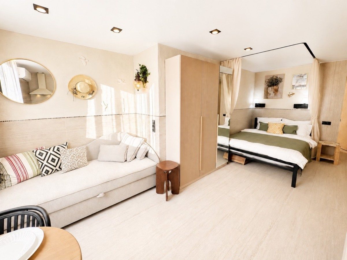 Студио (Для 1 - 4 гостей), Апартаменты Sun City Apartments на Нагорной 12