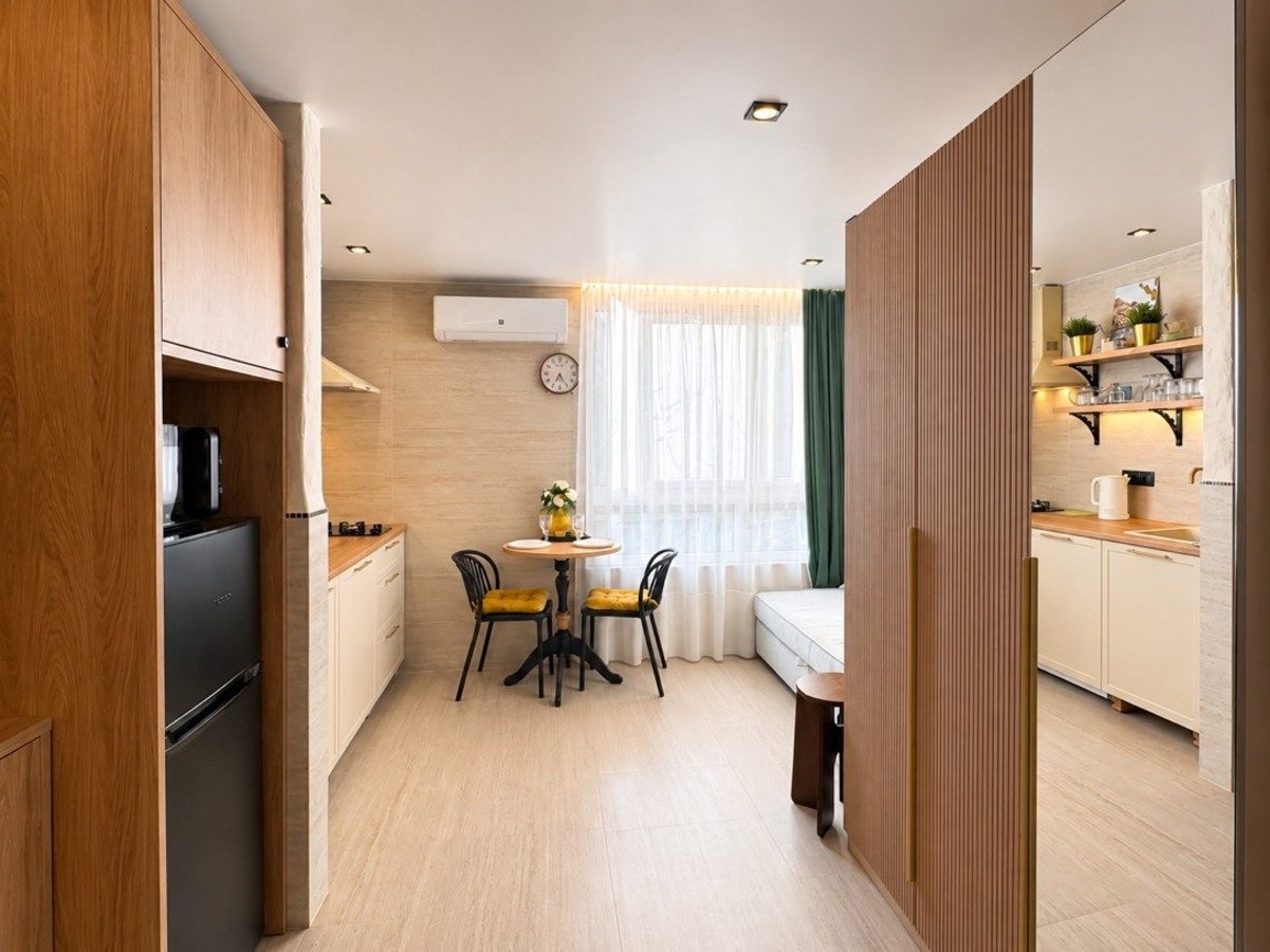 Студио (Для 1 - 4 гостей), Апартаменты Sun City Apartments на Нагорной 12