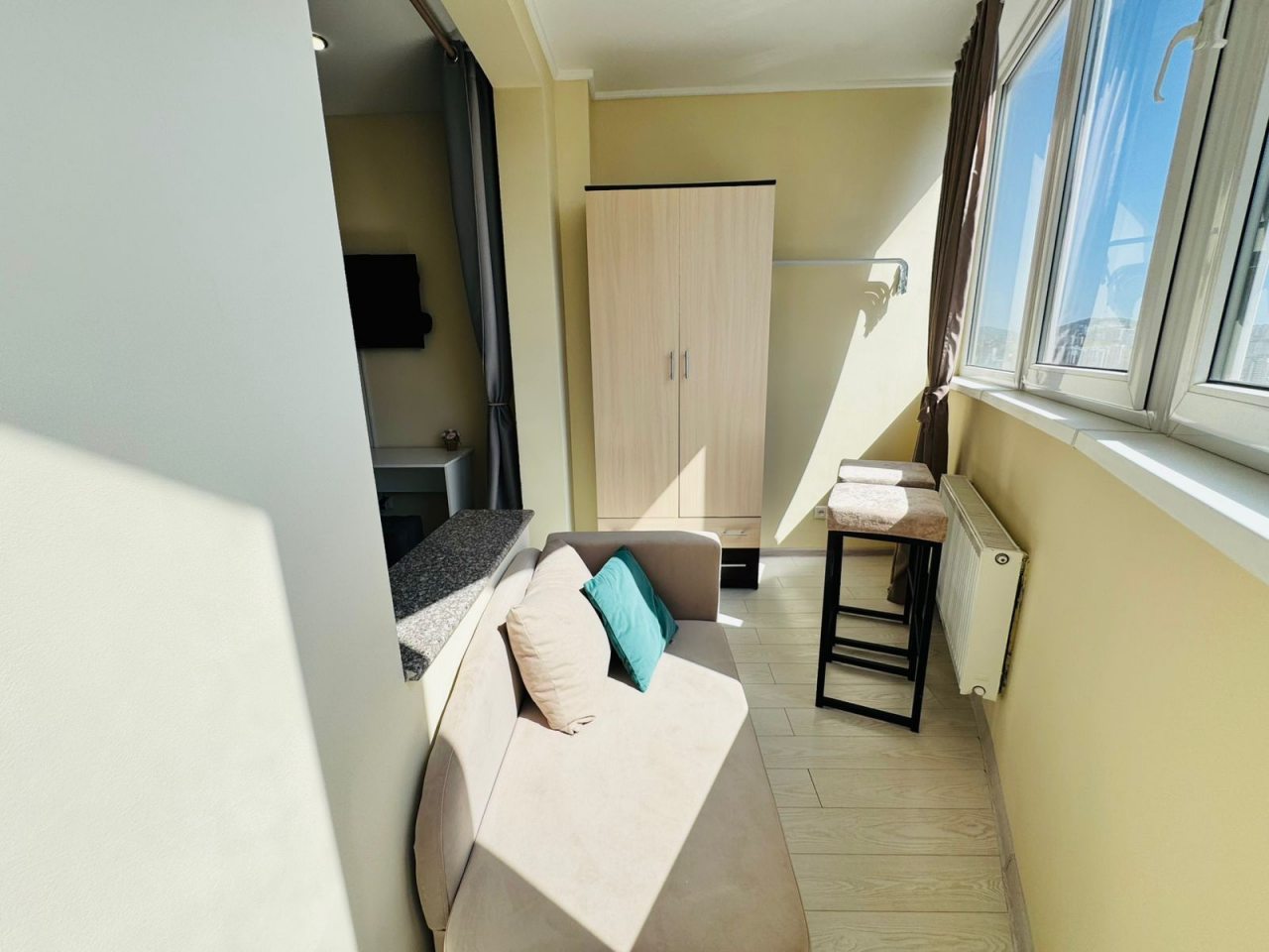 Апартаменты (С видом на город), Апартаменты Sun City Apartments на Виноградной 22/1Б
