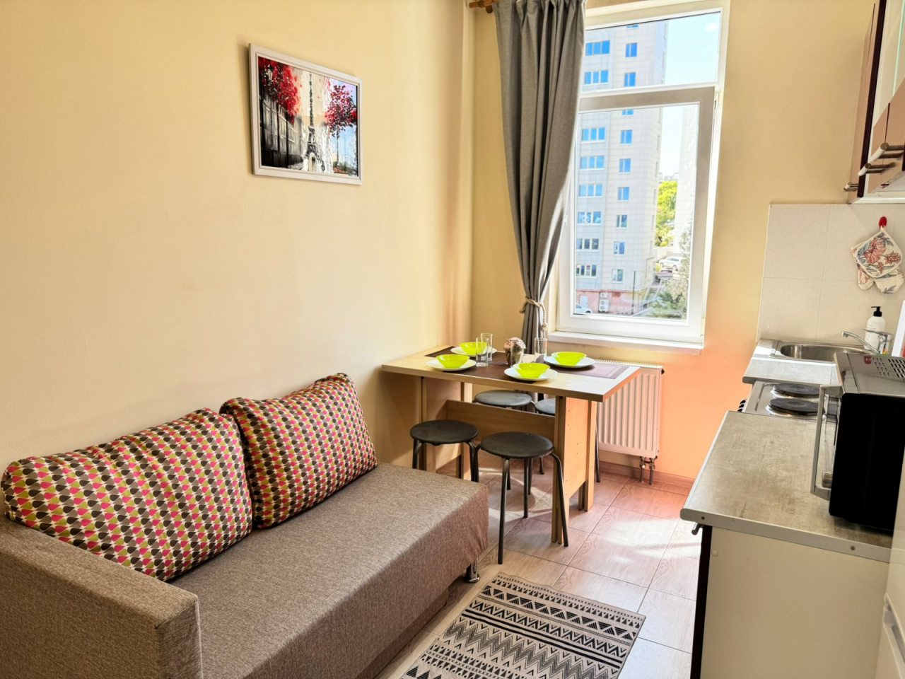 Апартаменты (С видом на город), Апартаменты Sun City Apartments на Виноградной 22/1Б