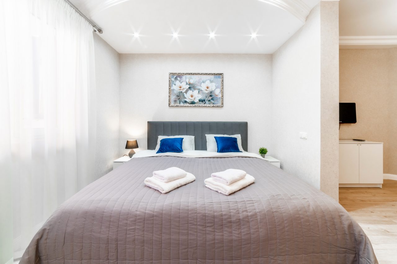 Люкс (Семейный с видом на город), Апартаменты Sun City Apartments на Виноградной 2/3А