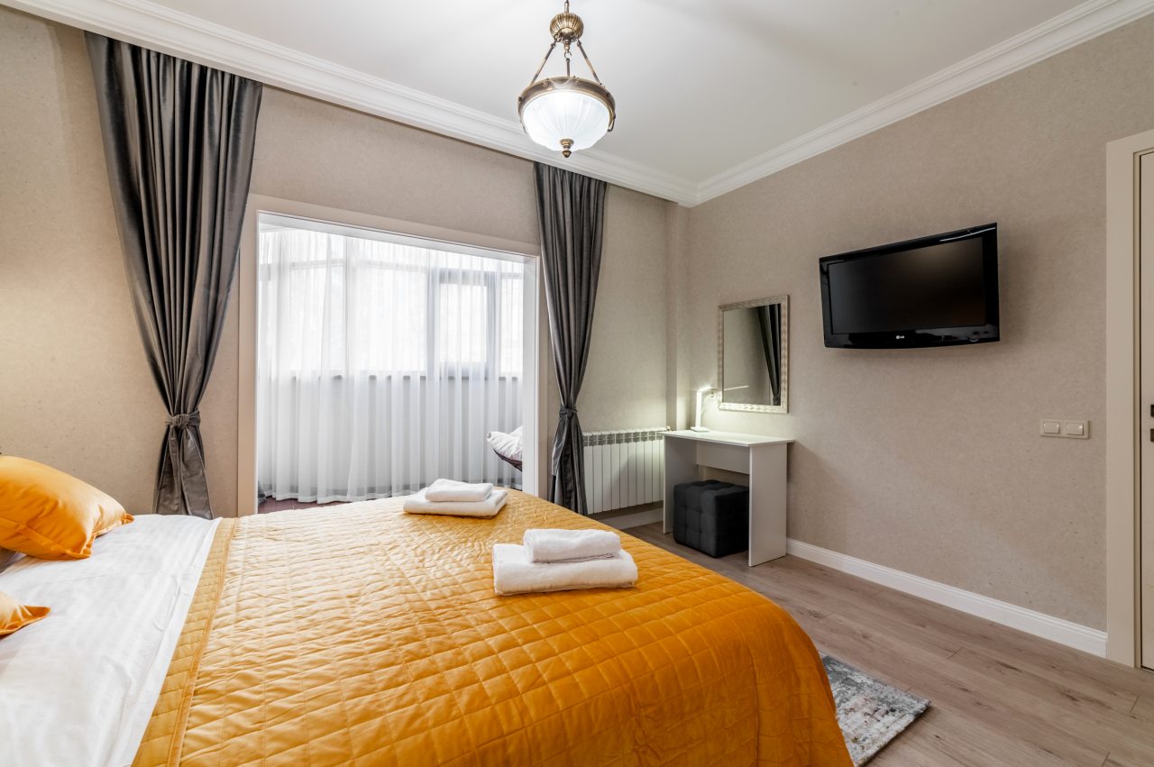 Люкс (Семейный с видом на город), Апартаменты Sun City Apartments на Виноградной 2/3А