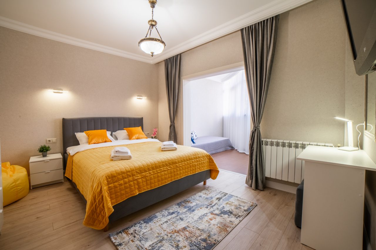 Люкс (Семейный с видом на город), Апартаменты Sun City Apartments на Виноградной 2/3А