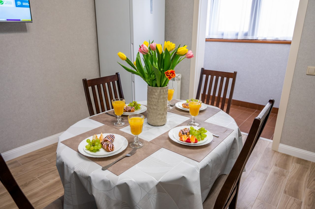 Люкс (Семейный с видом на город), Апартаменты Sun City Apartments на Виноградной 2/3А
