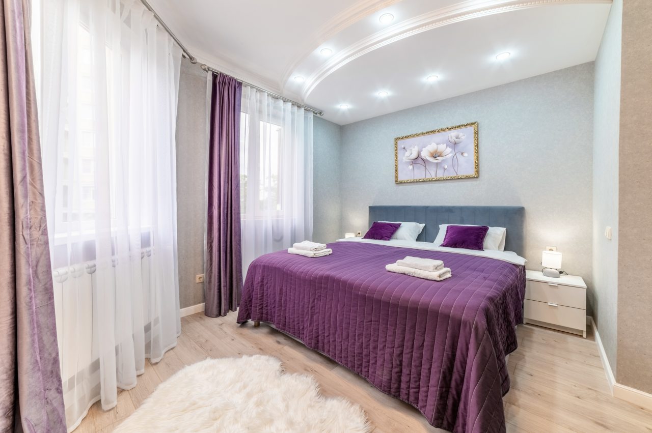 Люкс (Семейный 5 этаж), Апартаменты Sun City Apartments на Виноградной 2/3А