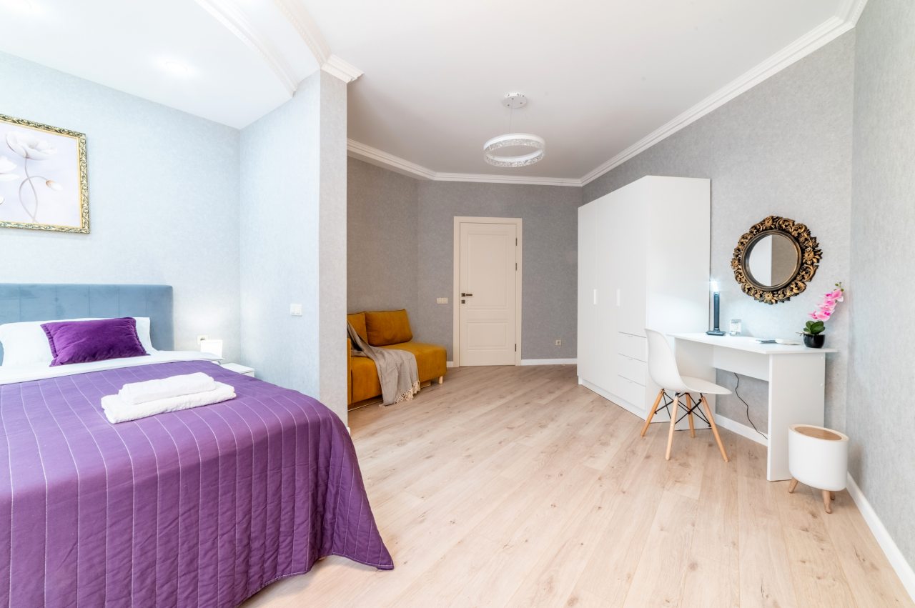 Люкс (Семейный 5 этаж), Апартаменты Sun City Apartments на Виноградной 2/3А