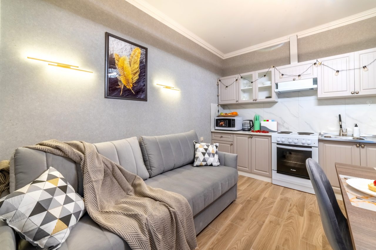 Люкс (Семейный 5 этаж), Апартаменты Sun City Apartments на Виноградной 2/3А