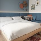 Двухместный (Стандартный номер с кроватью King-size и диваном), Отель Hampton by Hilton Perm