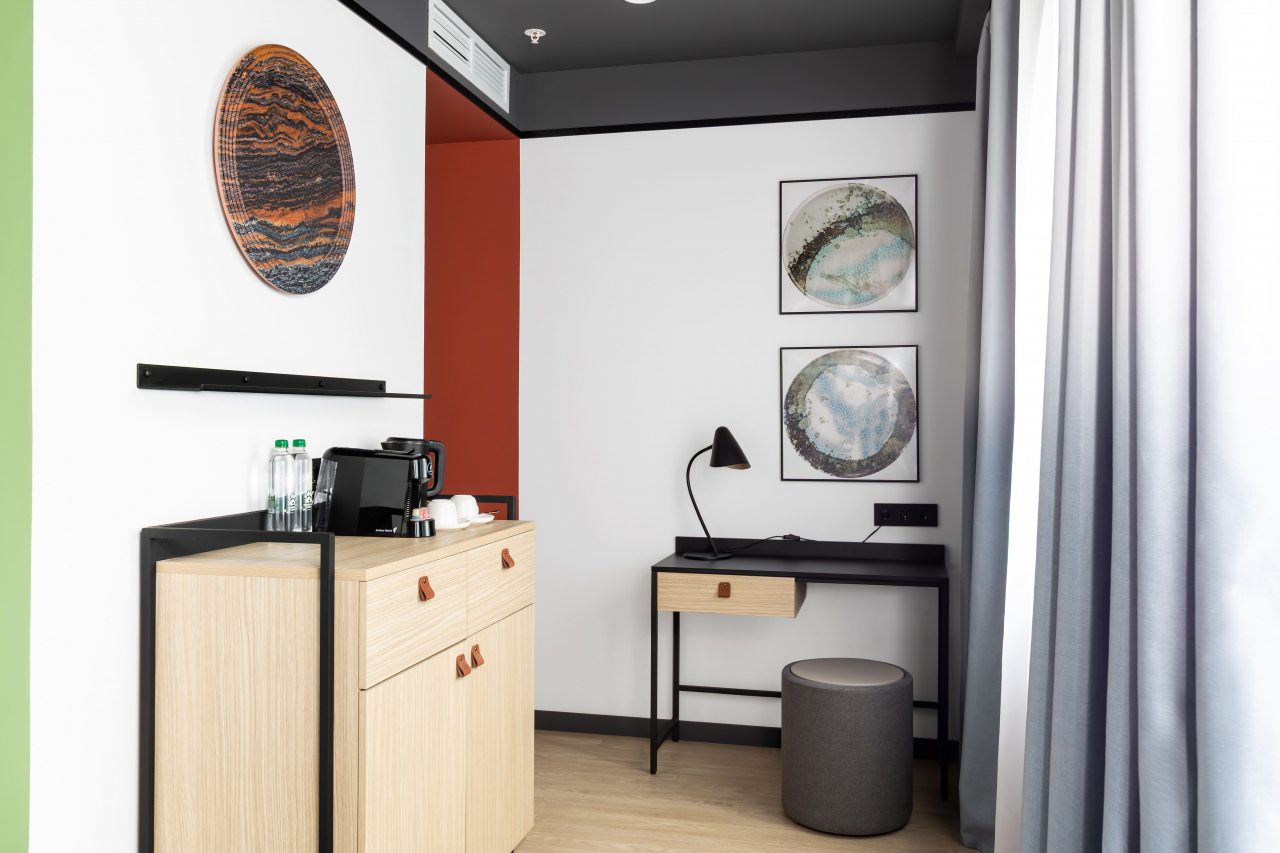 Делюкс (Делюкс с видом на Каму), Отель Hampton by Hilton Perm