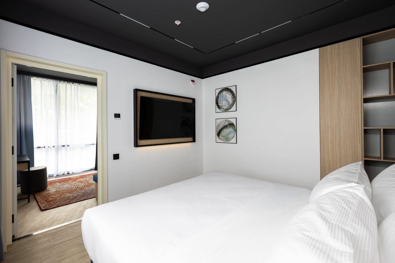 Двухместный (Люкс с видом на Каму), Отель Hampton by Hilton Perm