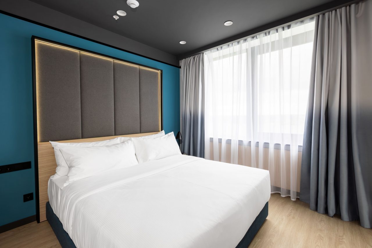Двухместный (Люкс с видом на Каму), Отель Hampton by Hilton Perm
