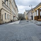 Вид со стороны Василеостровского рынка