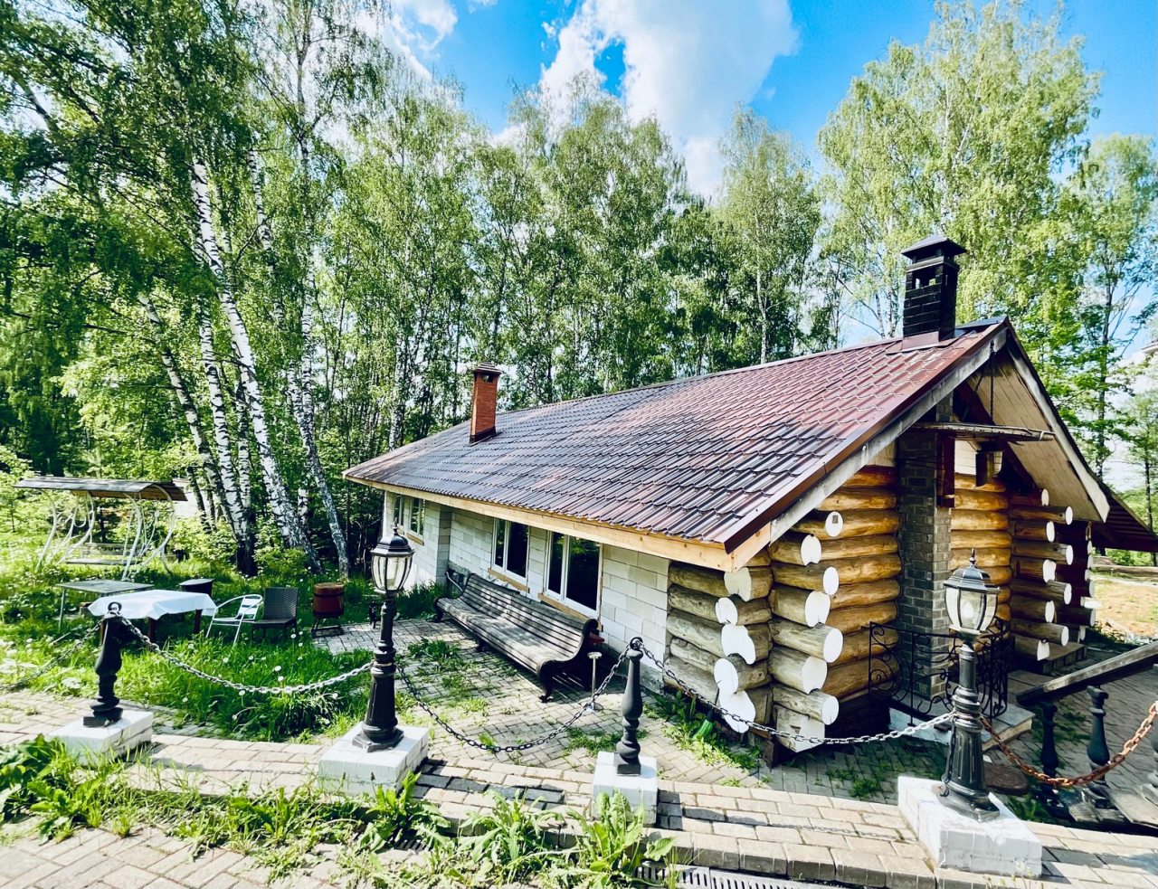 Вилла (Усадьба из вековых сосен), Коттедж ГОРА КАНТРИ КЛАБ Усадьба из вековых сосен