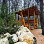 Купальня на открытом воздухе, Отель Три вершины
