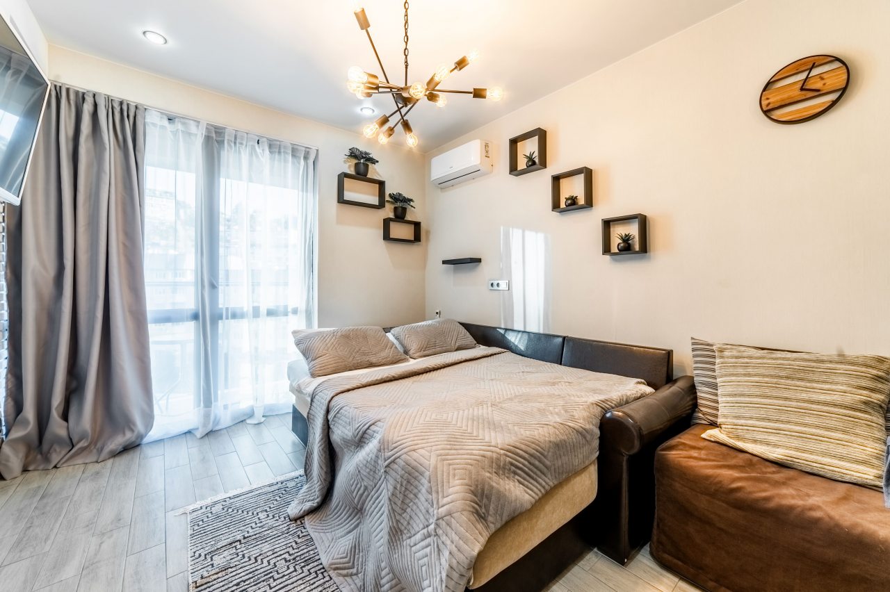 Апартаменты (С балконом), Апартаменты Sun City Apartments на Горького 24