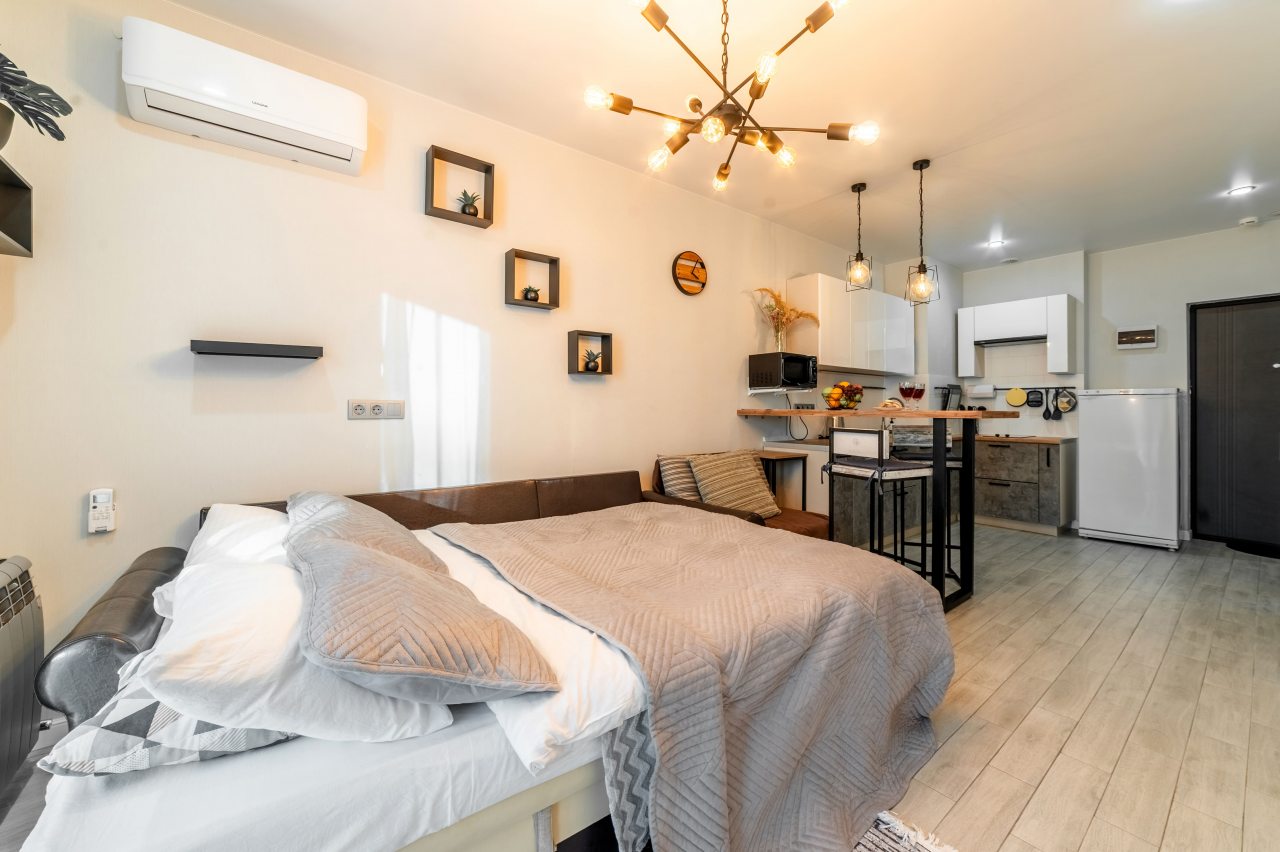 Апартаменты (С балконом), Апартаменты Sun City Apartments на Горького 24