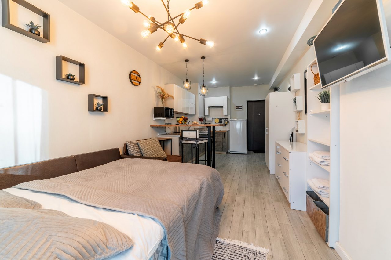 Апартаменты (С балконом), Апартаменты Sun City Apartments на Горького 24
