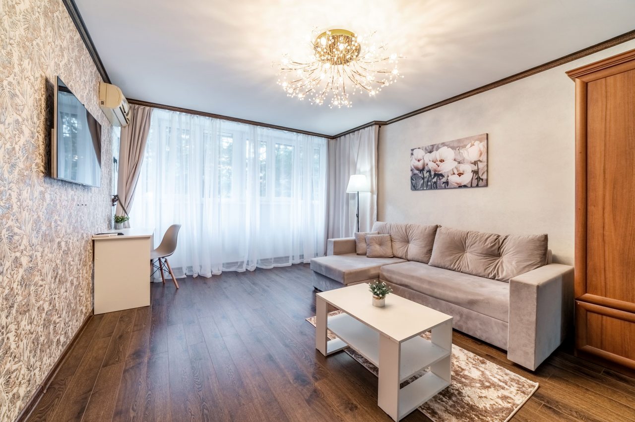 Апартаменты (Евродвухкомнатные), Апартаменты Sun City Apartments на Островского 35/11