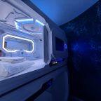 Капсула (В шестиместной комнате), Хостел МКС