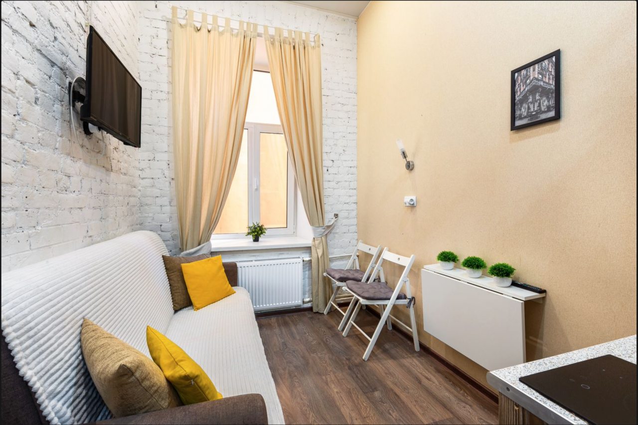 Студио (ROOMSTAY Большой 46 | Comfort studio #1), Апартаменты ROOMSTAY Большой 46