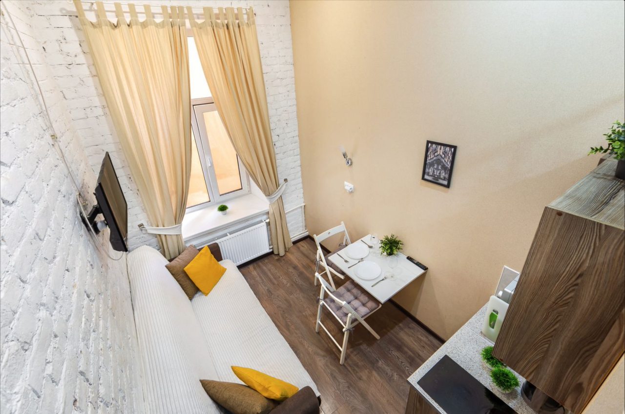 Студио (ROOMSTAY Большой 46 | Comfort studio #1), Апартаменты ROOMSTAY Большой 46