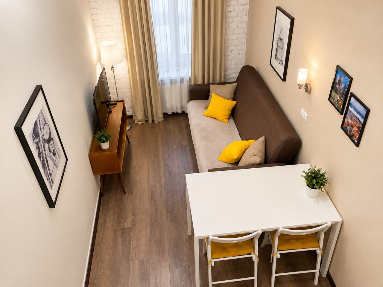 Полулюкс (ROOMSTAY Большой 46 | Comfort plus #3), Апартаменты ROOMSTAY Большой 46