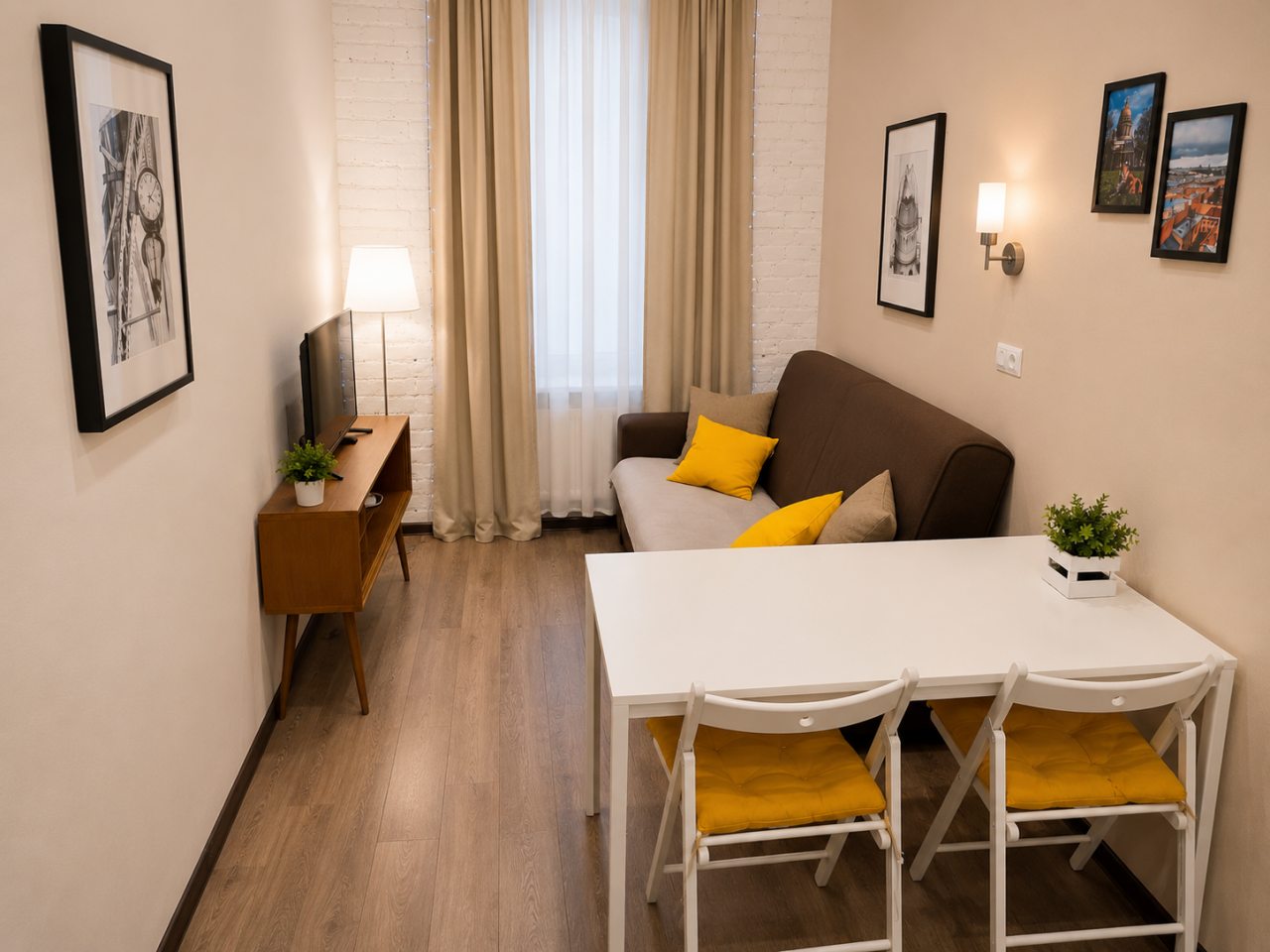 Полулюкс (ROOMSTAY Большой 46 | Comfort plus #3), Апартаменты ROOMSTAY Большой 46