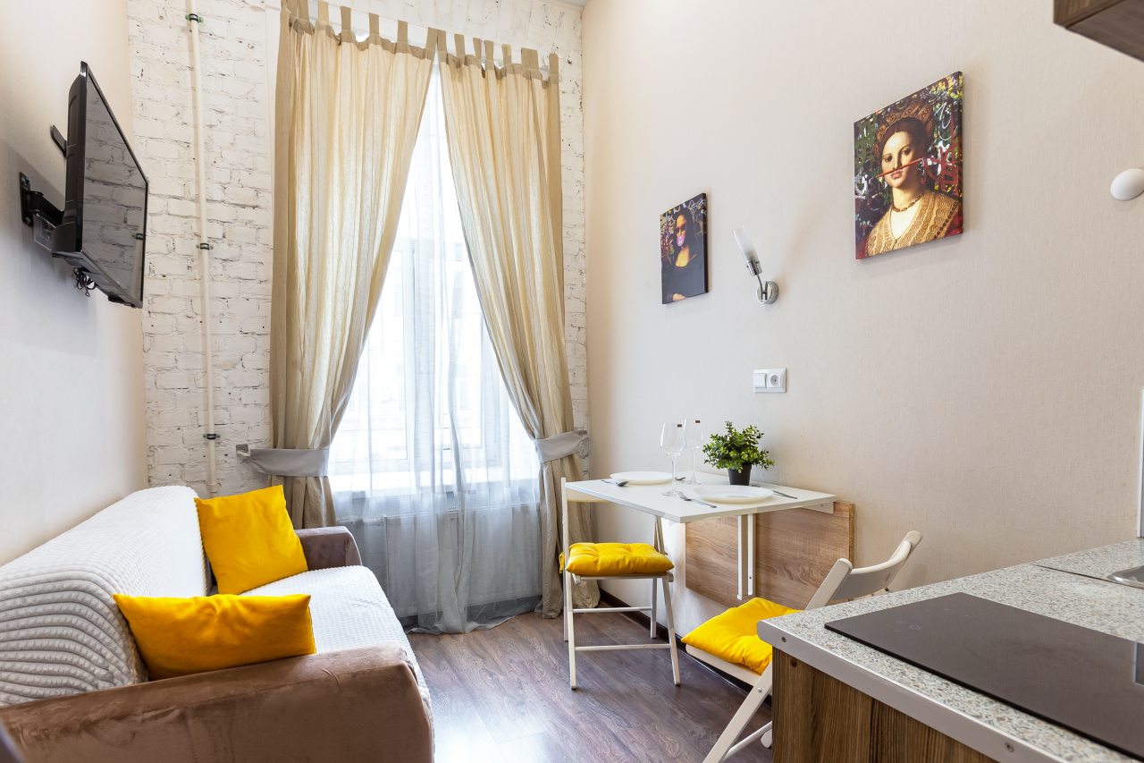 Апартаменты (ROOMSTAY Большой 46 | Comfort studio #5), Апартаменты ROOMSTAY Большой 46