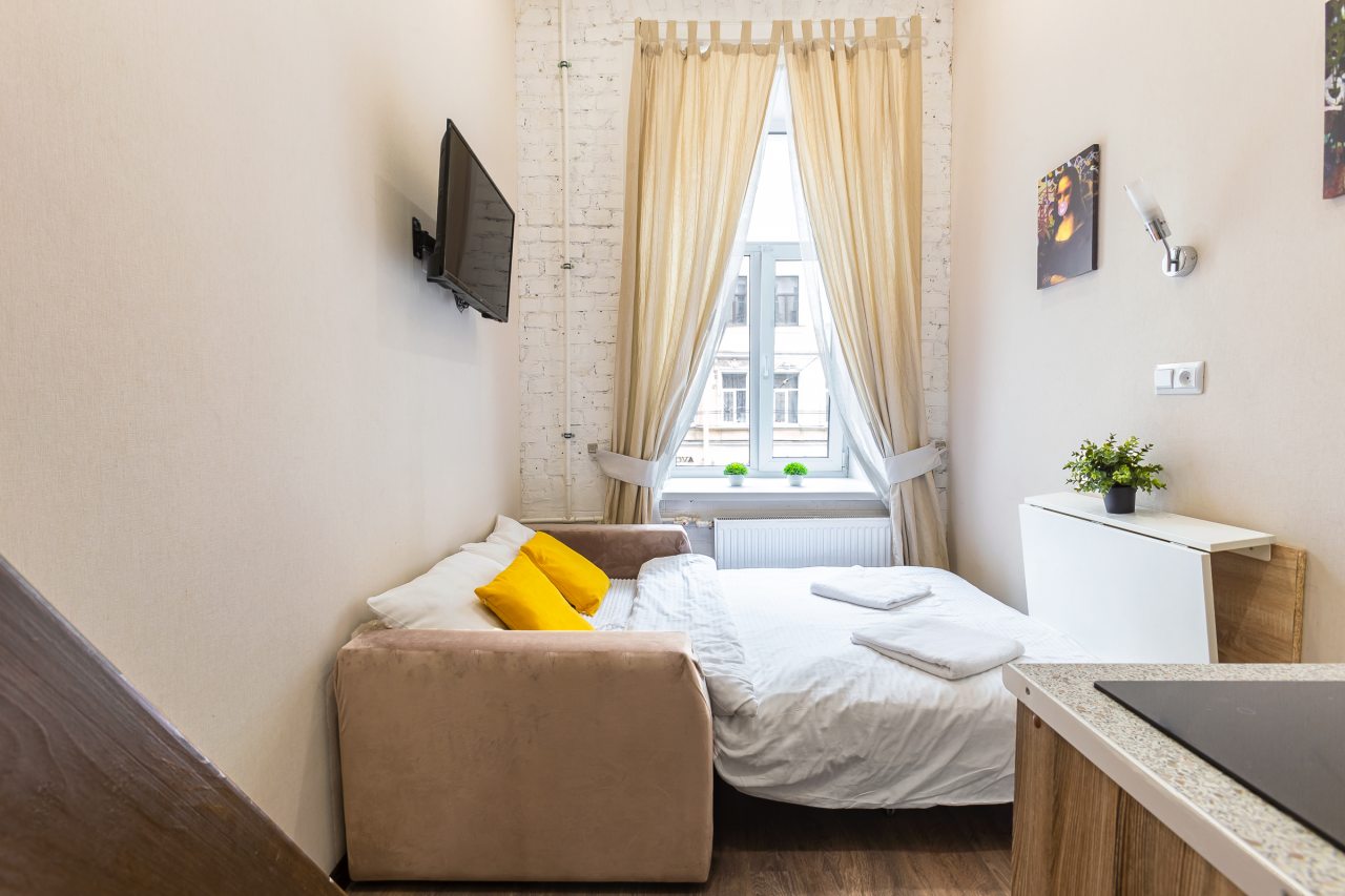 Апартаменты (ROOMSTAY Большой 46 | Comfort studio #5), Апартаменты ROOMSTAY Большой 46