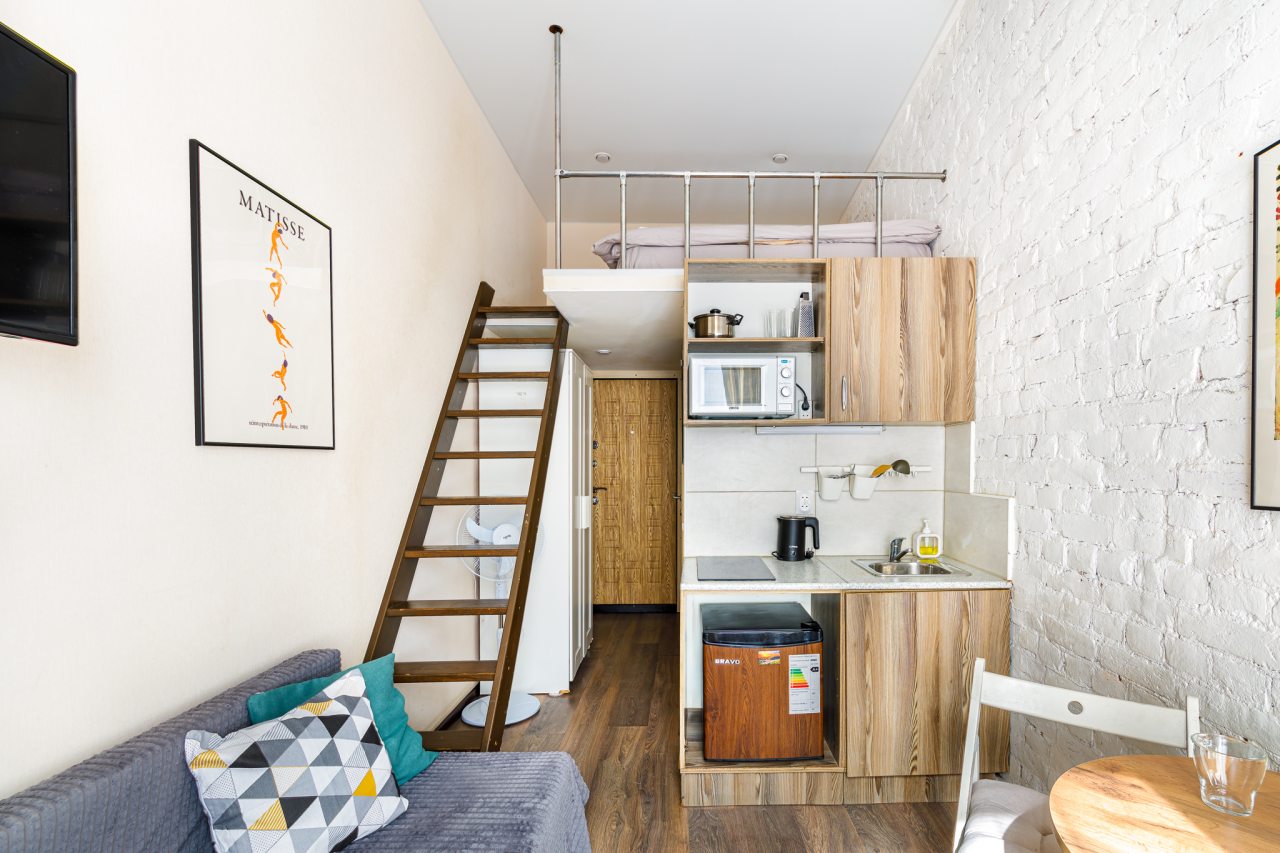 Сюит (ROOMSTAY Большой 46 | Comfort studio #10), Апартаменты ROOMSTAY Большой 46