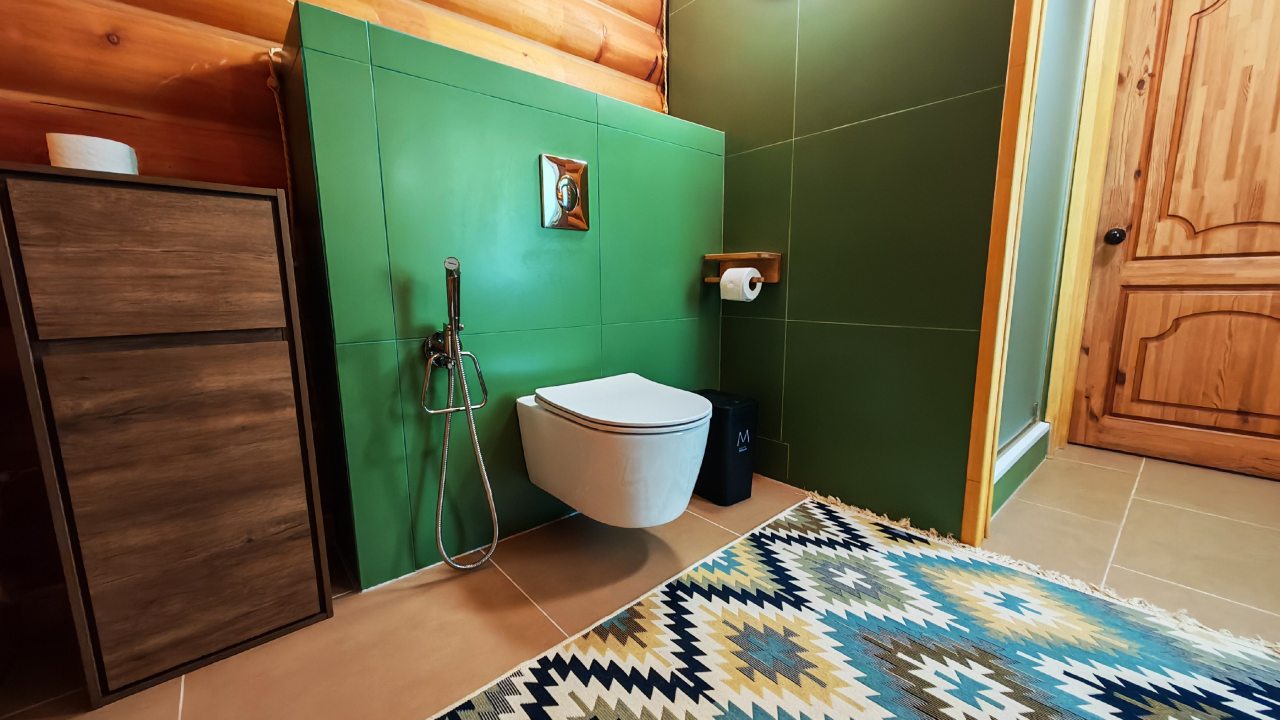 Люкс (Luxe*** Room с видом на горы и реку (к2R3)), Отель ЭКО отель в горах Алтая Шале Леший