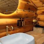 Люкс (Luxe*** Room с видом на горы и реку (к2R3)), Отель ЭКО отель в горах Алтая Шале Леший