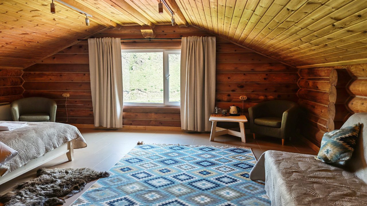 Люкс (Luxe*** Room с видом на горы и реку (к2R3)), Отель ЭКО отель в горах Алтая Шале Леший