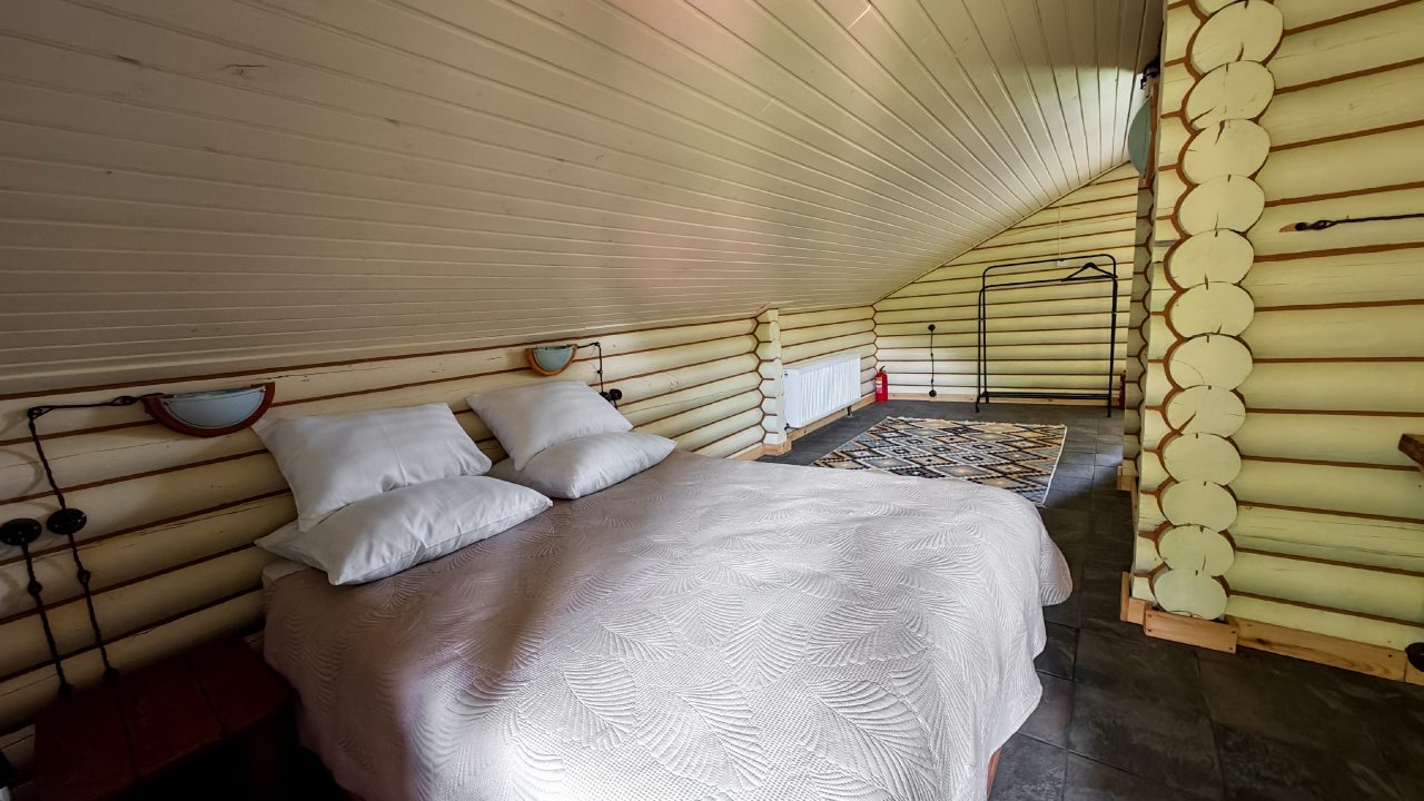 Люкс (Luxe** Room двухкомнатный с видом на горы и реку (к1R3)), Отель ЭКО отель в горах Алтая Шале Леший