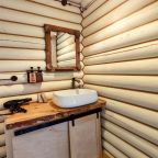 Двухместный (Double Room с двуспальной кроватью  (к1R1-2)), Отель ЭКО отель в горах Алтая Шале Леший