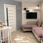 Квартира (Евродвушка 60 м² в центре - удобно для семьи, отдыха и работы), Апартаменты На Гродненской 65