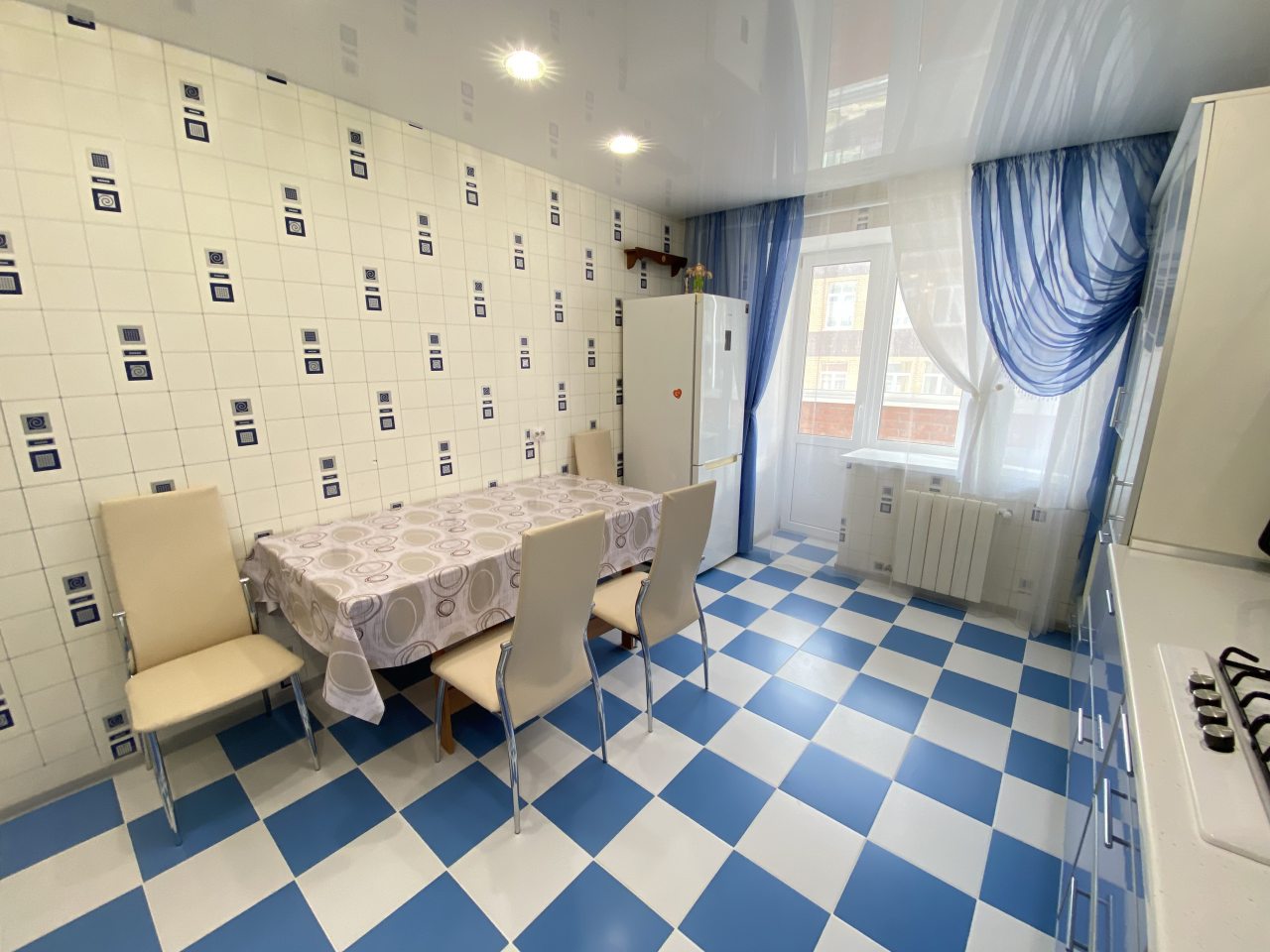 Квартира (ПОСУТОЧНО21 - Магнолия), Апартаменты На Строителей 10