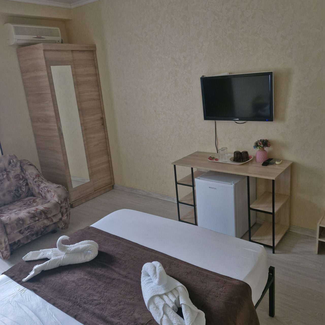 Двухместный (Номер с 1 кроватью), Коттедж Мадлен