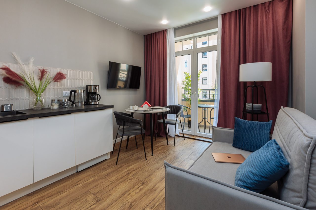 Трёхместный и более (Malkova Аpartments на Дадаева), Апартаменты Malkova Аpartments на Дадаева