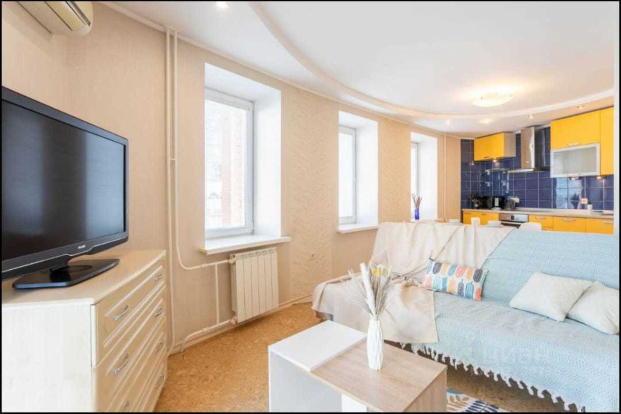 Четырехместный (Студия у Проспекта Октября — Liberty Sity Apartments), Апартаменты Liberty Sity Apartments