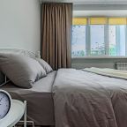 Четырехместный (В центре у метро Козья Слобода — Liberty Sity Apartments), Апартаменты Liberty Sity на Бондаренко