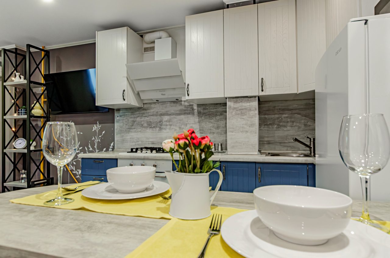 Четырехместный (В центре у метро Козья Слобода — Liberty Sity Apartments), Апартаменты Liberty Sity на Бондаренко