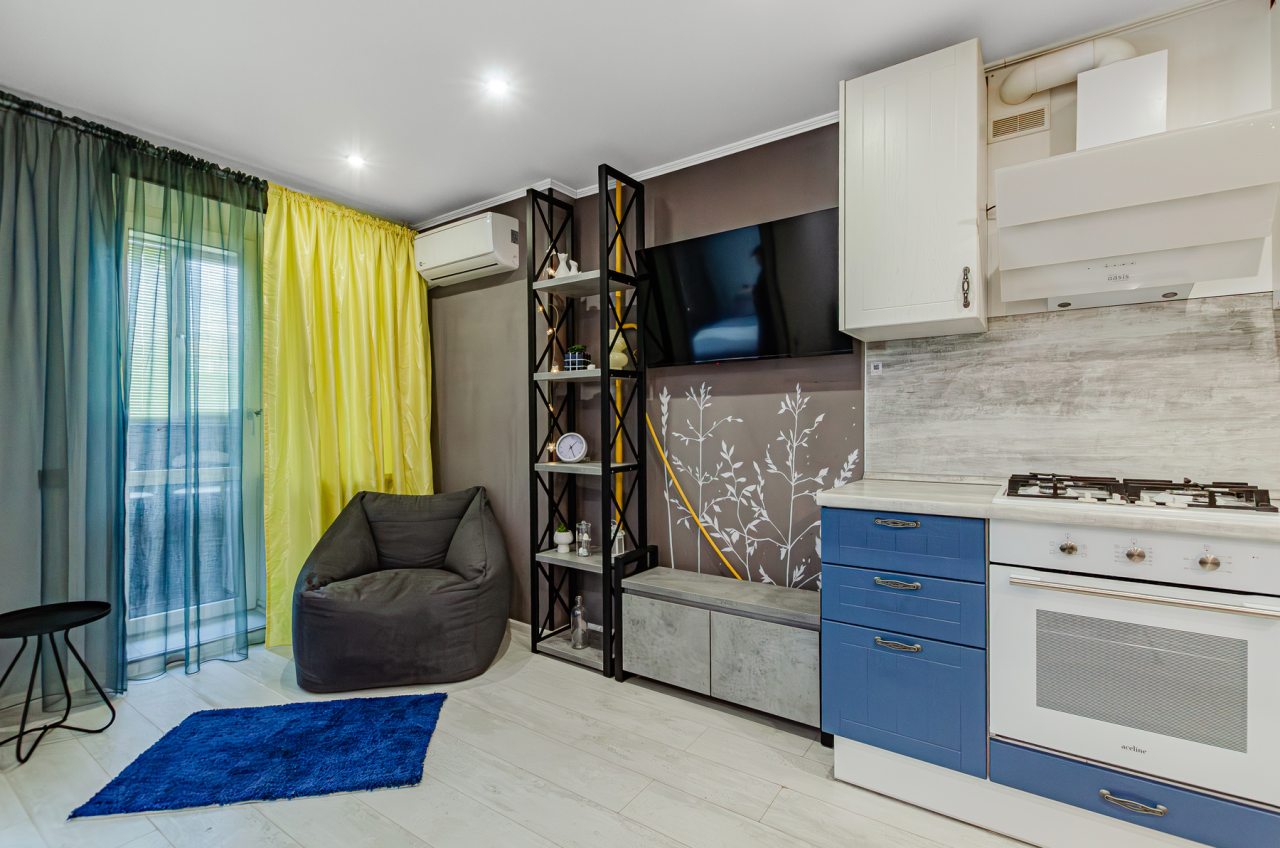Четырехместный (В центре у метро Козья Слобода — Liberty Sity Apartments), Апартаменты Liberty Sity на Бондаренко