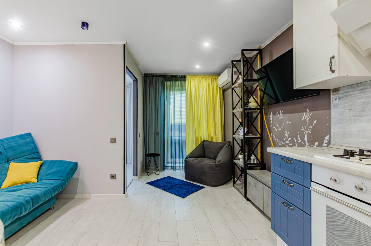 Четырехместный (В центре у метро Козья Слобода — Liberty Sity Apartments), Апартаменты Liberty Sity на Бондаренко