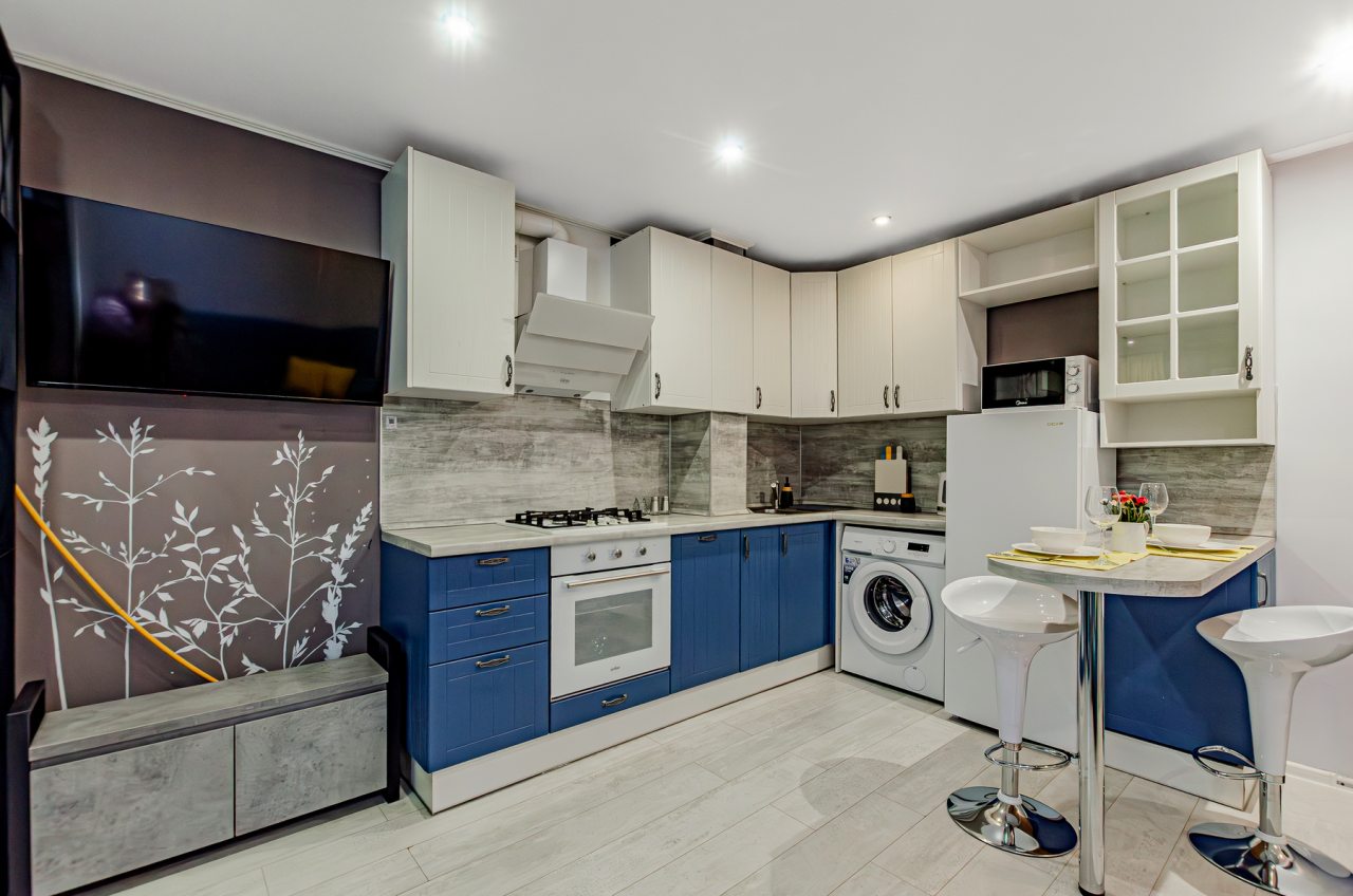 Четырехместный (В центре у метро Козья Слобода — Liberty Sity Apartments), Апартаменты Liberty Sity на Бондаренко